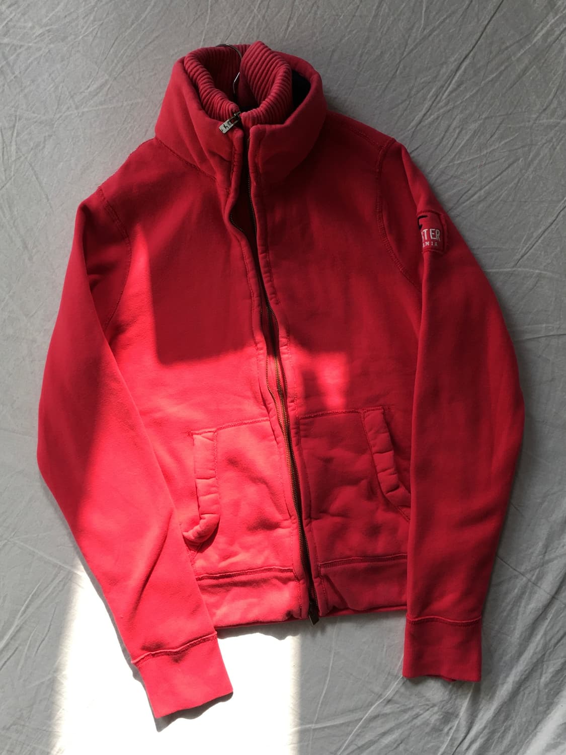 홀리스터 하이넥 코튼집업 상품이미지3