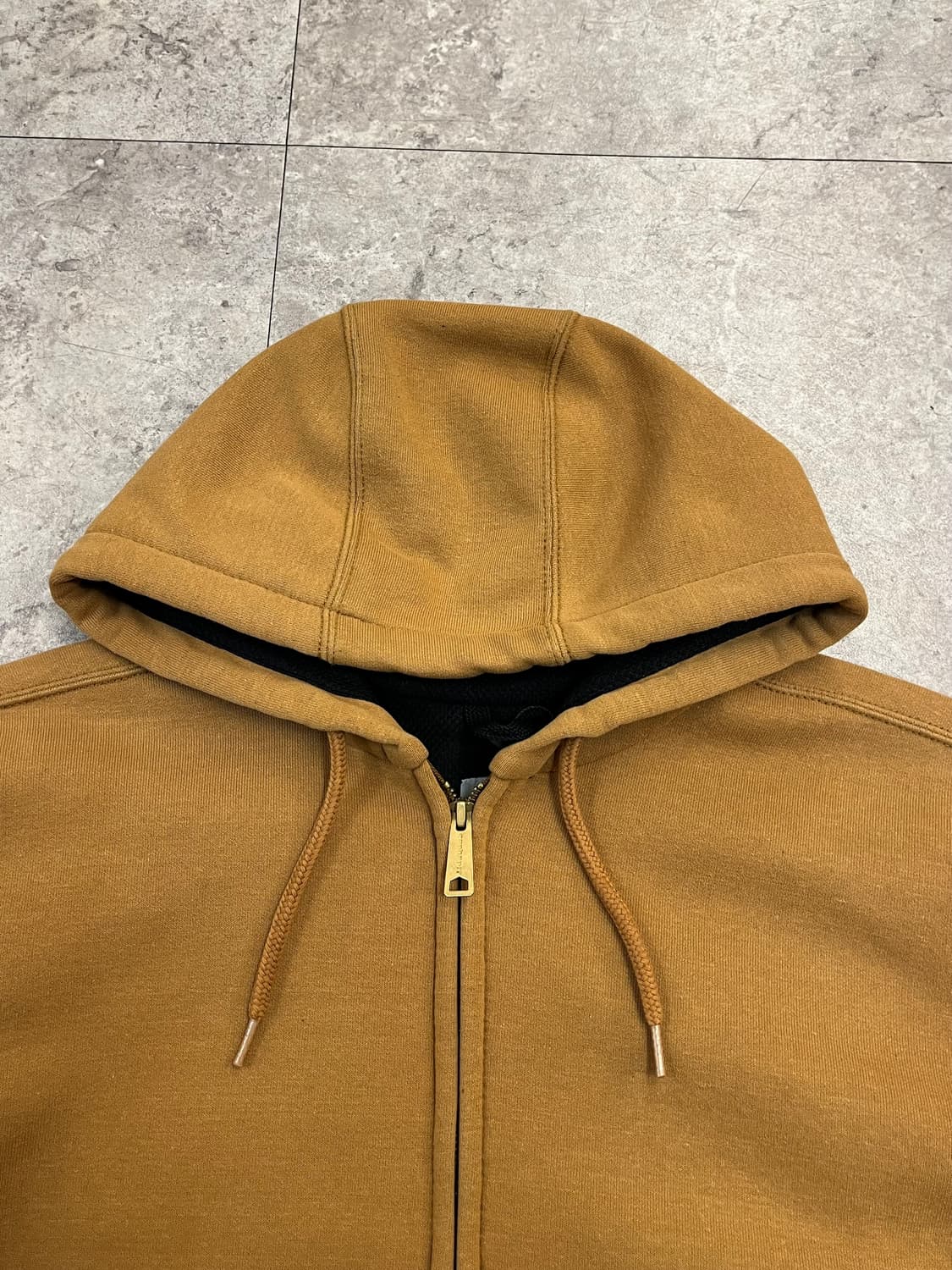 칼하트 후드집업 카멜 M #csz2650 상품이미지5