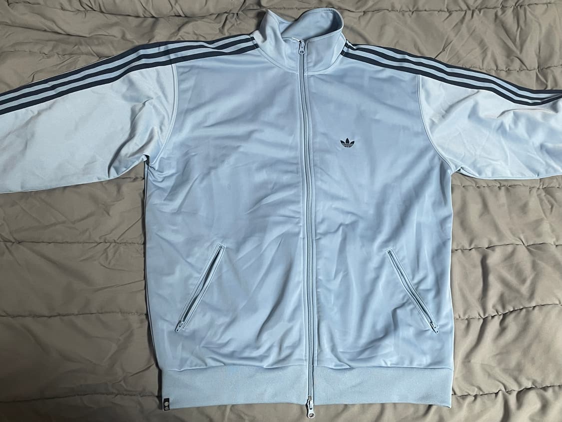 아디다스 져지 BB트랙탑 스카이블루 M사이즈 상품이미지3