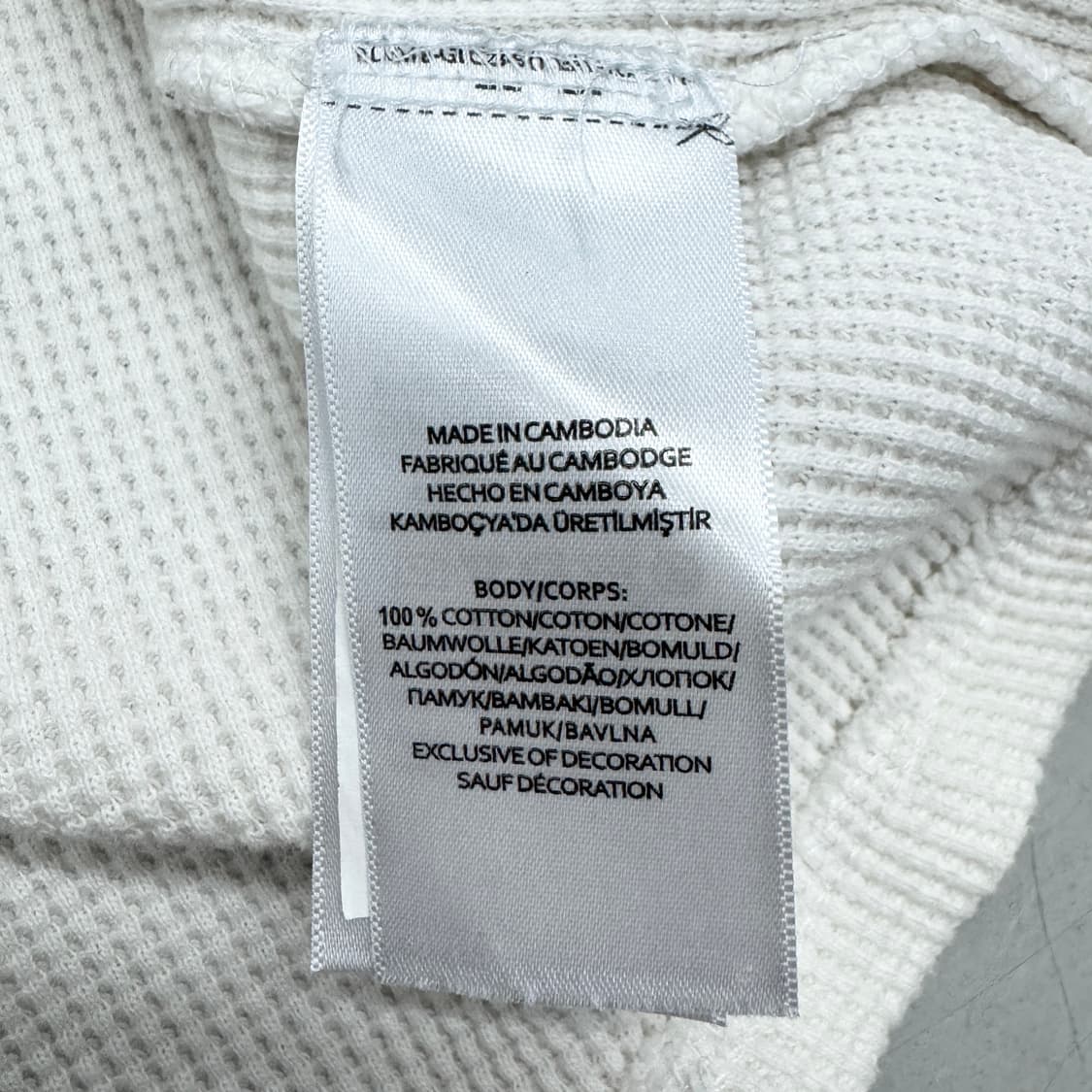 폴로 신형 포니 와플 니트 화이트 상품이미지6