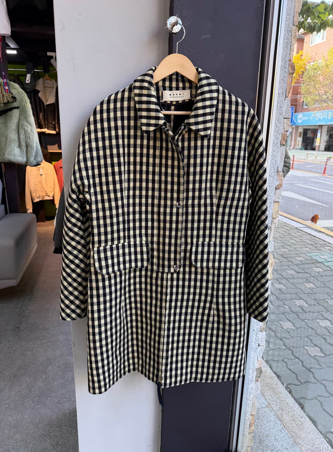 IT44/ 마르니 2012 런웨이 에디션 체크코트 자켓 상품이미지2
