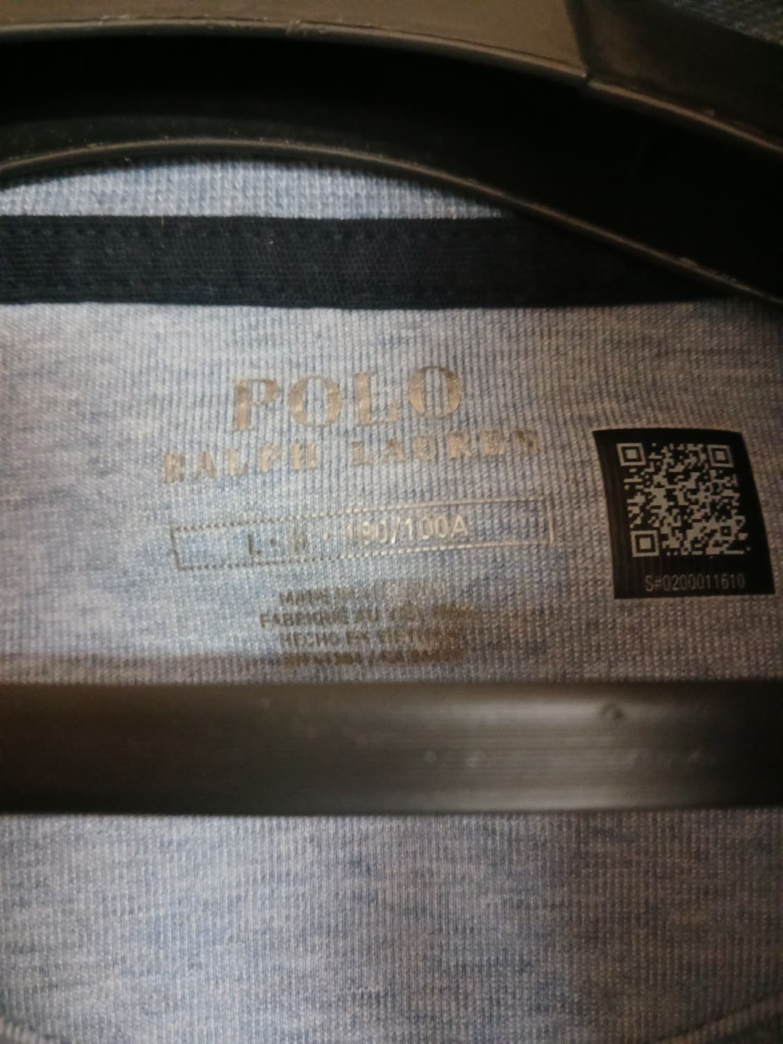 폴로 랄프로렌 블루 맨투맨 L 상품이미지3