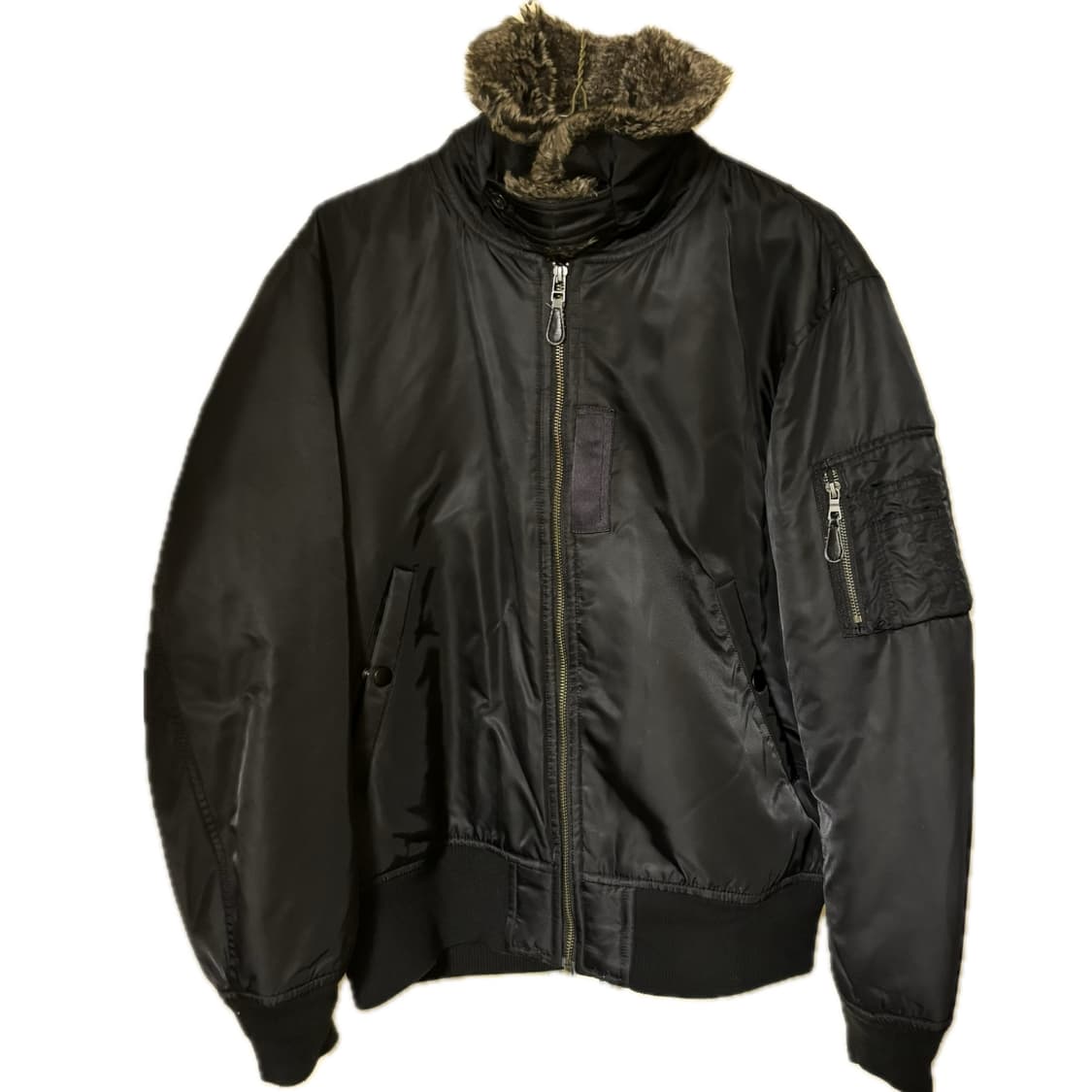 빈티지 무드 퍼카라 MA-1 점퍼 상품이미지2