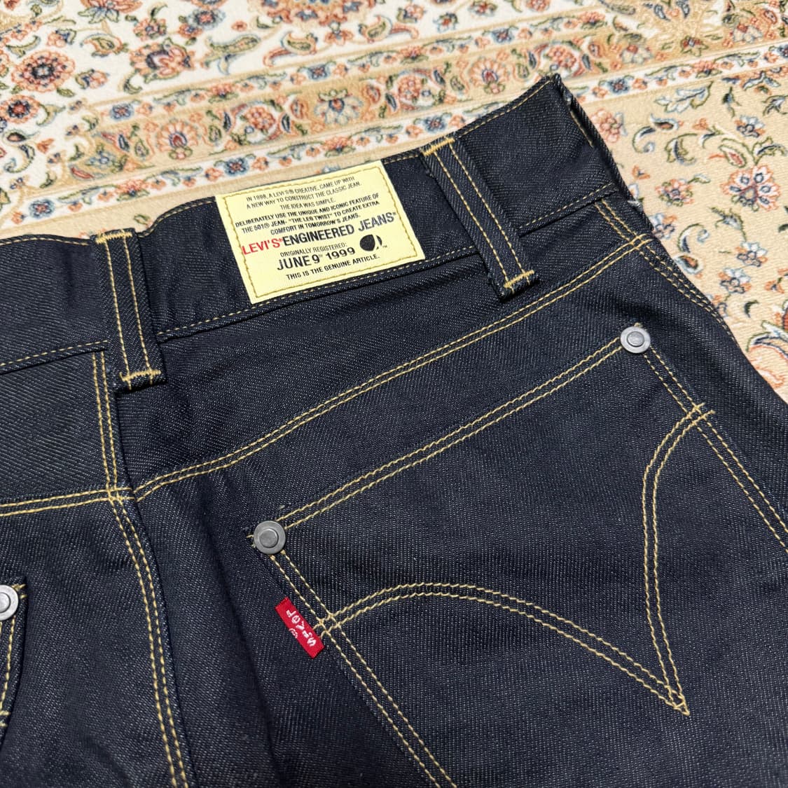리바이스 엔지니어드 가먼츠 데님스커트 levis engineered ga 상품이미지5