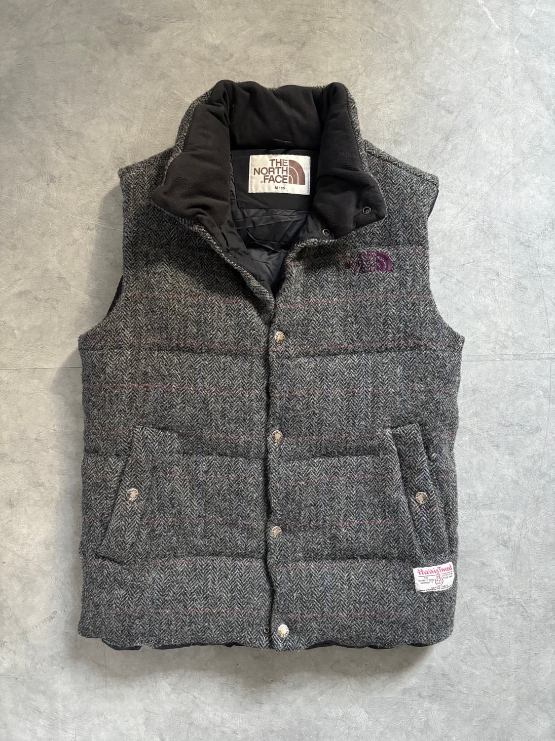 The North Face 노스페이스 해리스 트위드 패딩 베스트  상품이미지1