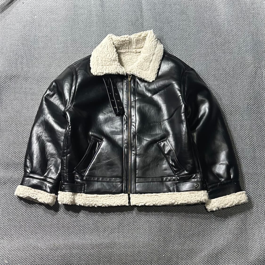 밀리터리 B-3 무스탕 자켓 (XL/XXL) 상품이미지1