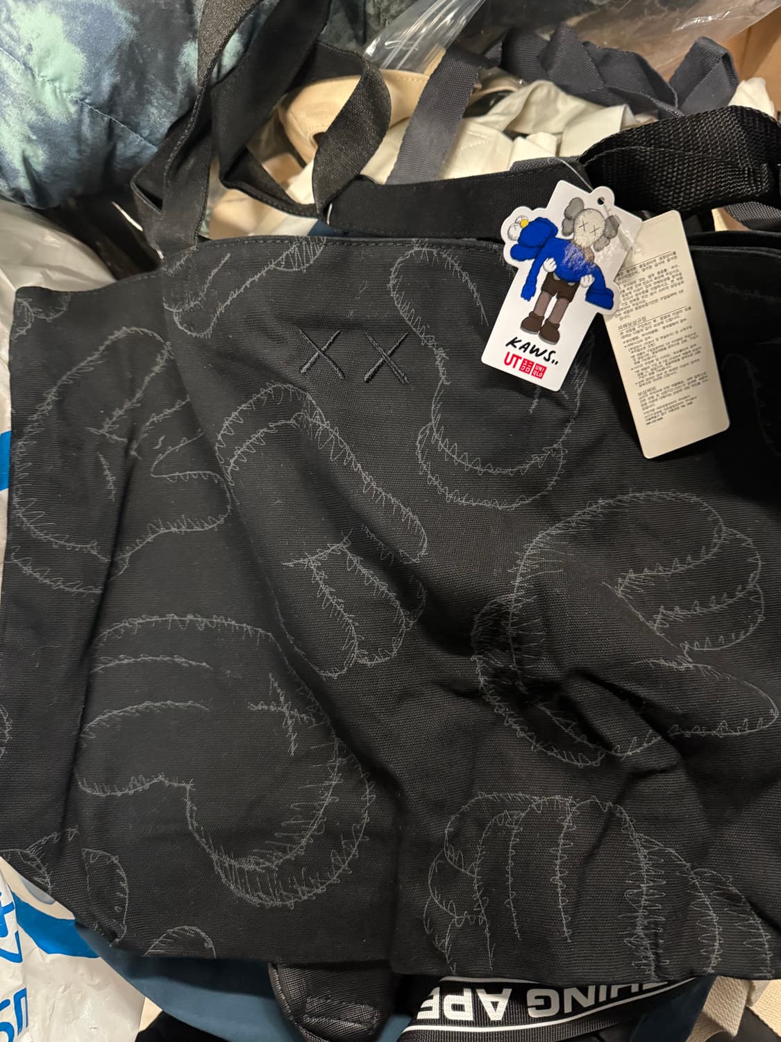 나이키 에코백 . 베이프 잡지부록. 아디x네이버후드 에코 유니x카우스 상품이미지8