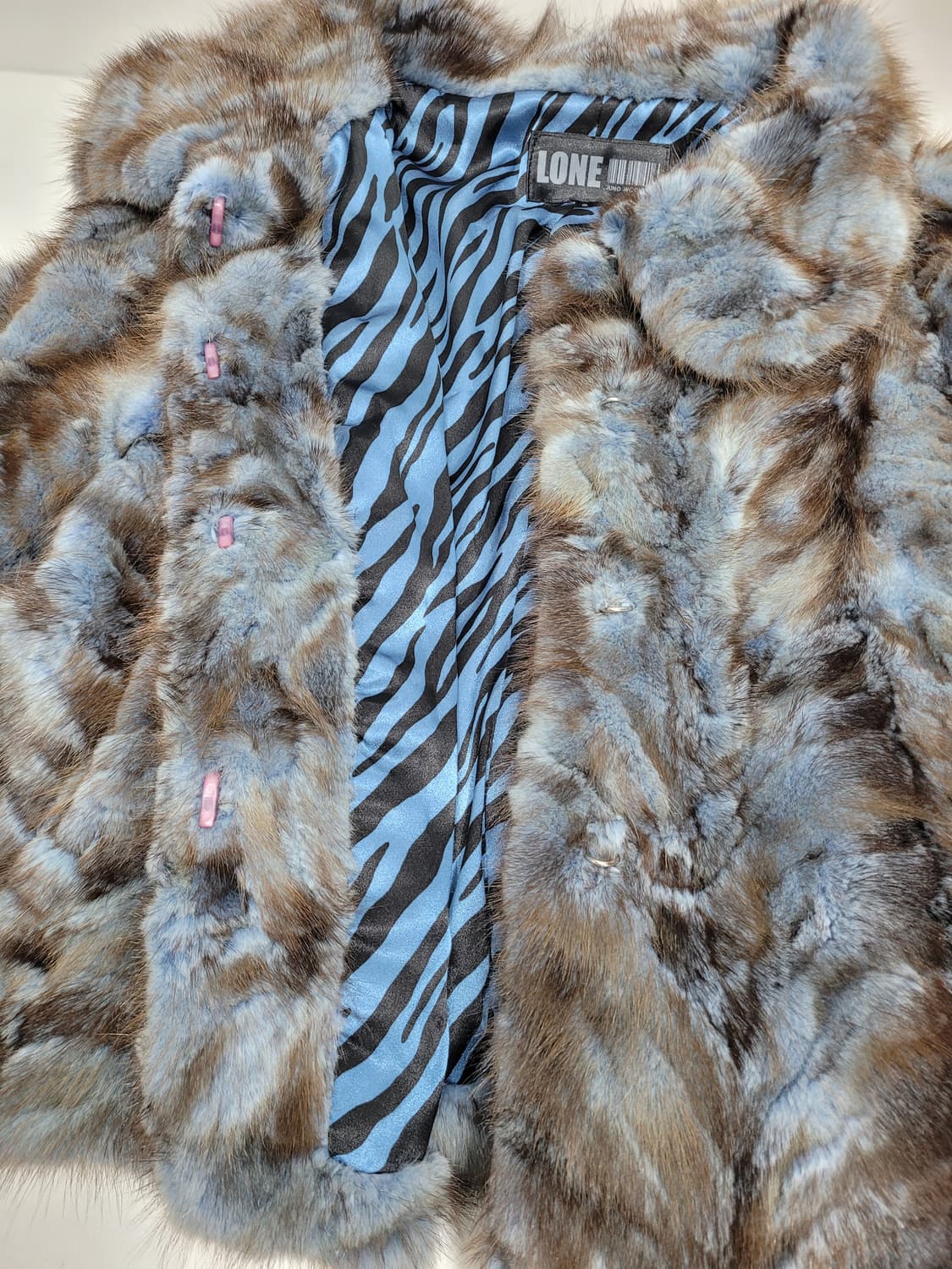 정욱준 디자이너 LONE 밍크 숏 코트 / 여 S
 상품이미지6