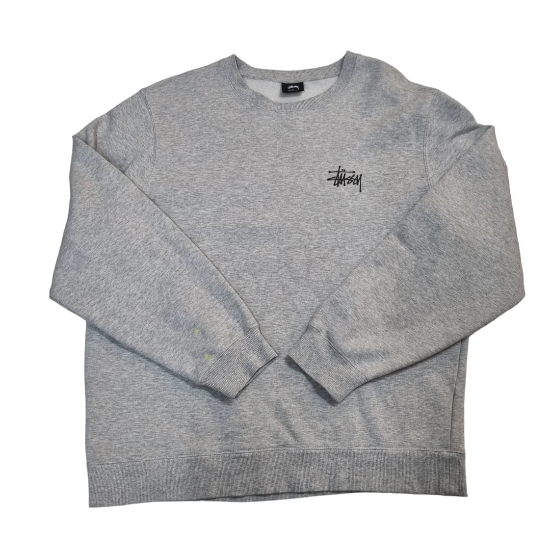 [stussy]  스투시 베이직 로고 크루넥 L 상품이미지2