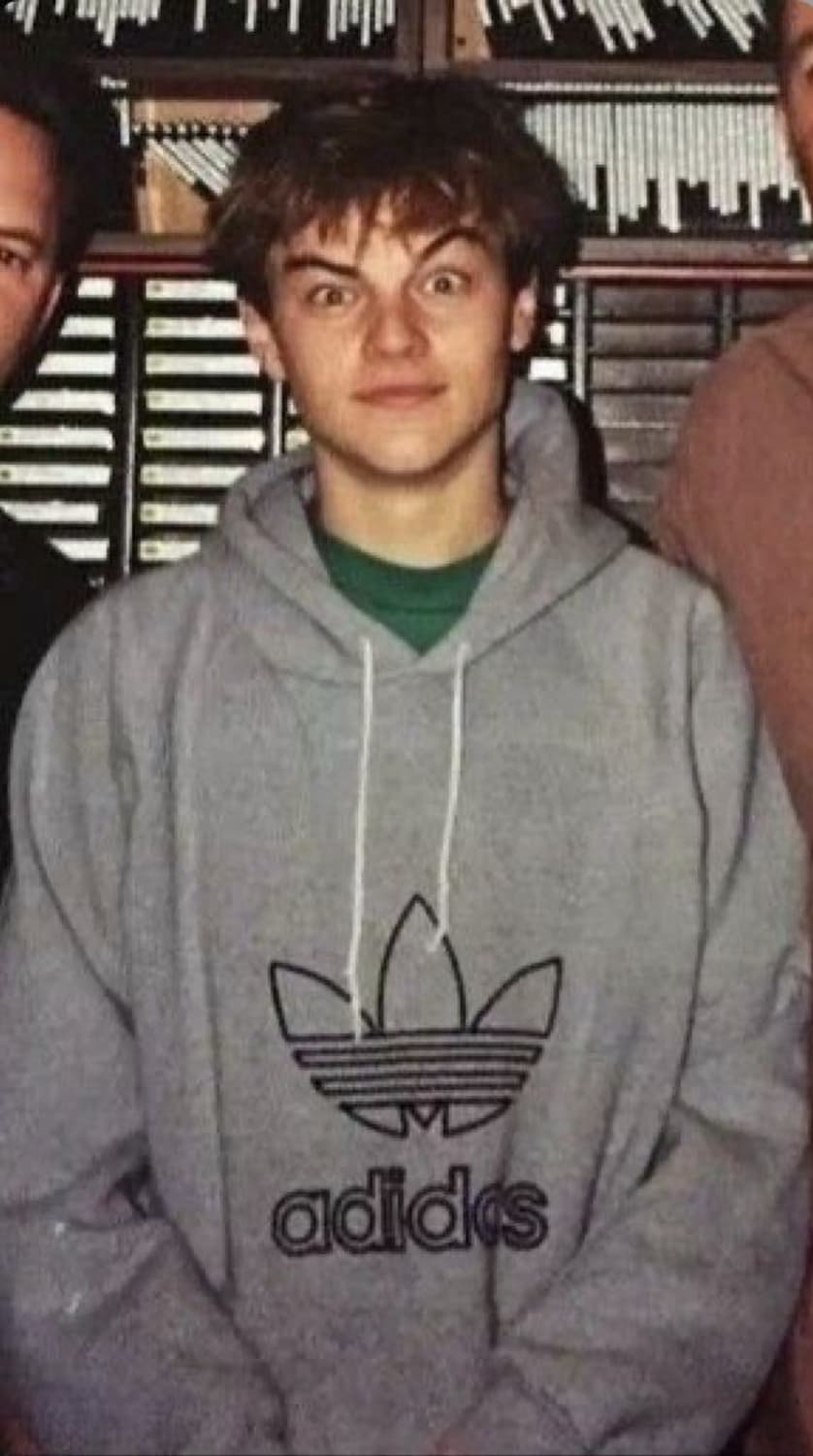 실측 3XL) 1990s 아디다스 자수 빅 트레포일 후드 상품이미지10