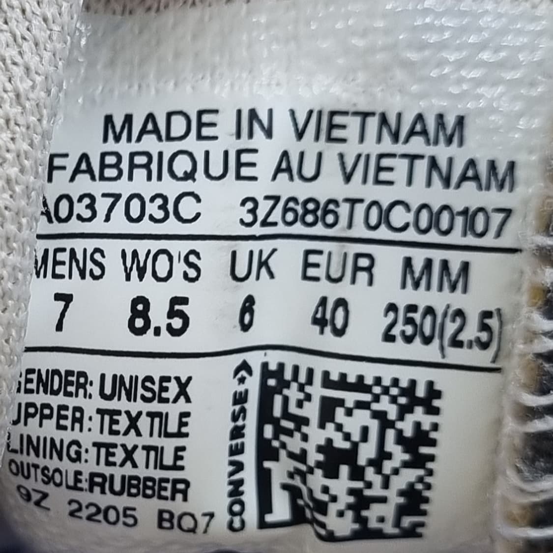 컨버스 런스타 하이크 아이언그레이 하이탑250  상품이미지6