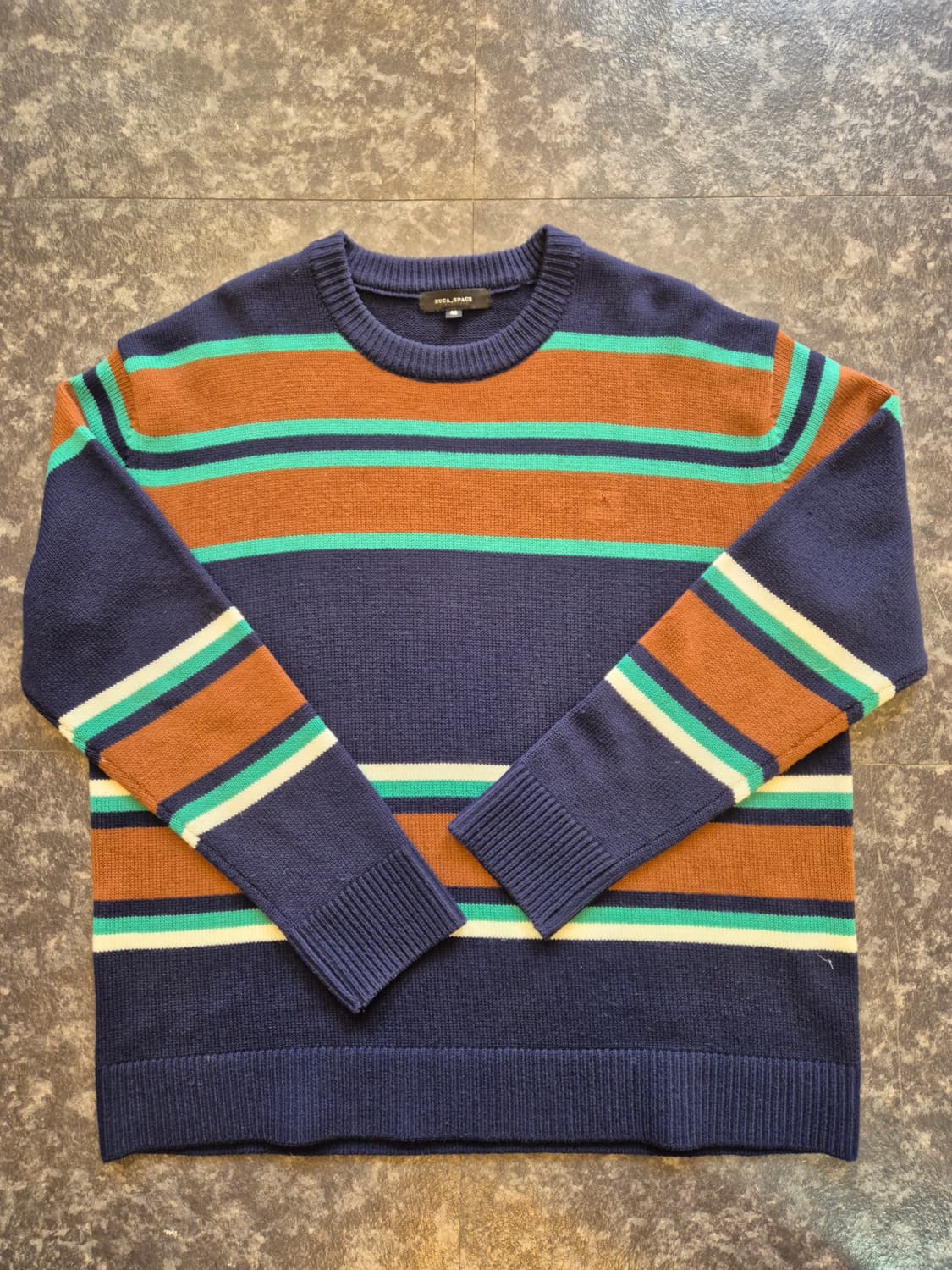 (ZUCA_SPACE)의 스트라이프 니트 스웨터 상품이미지1