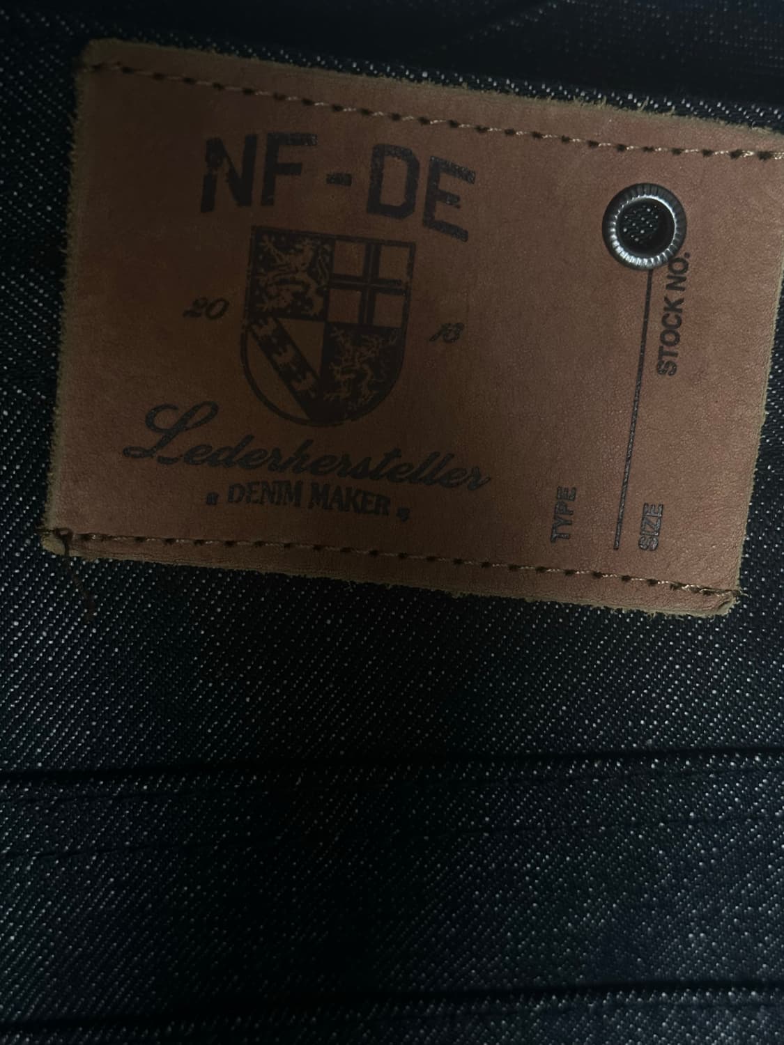 (A$AP Rocky 착용) 루즈핏 버튼 플라이 데님 블랙 (L) 상품이미지7