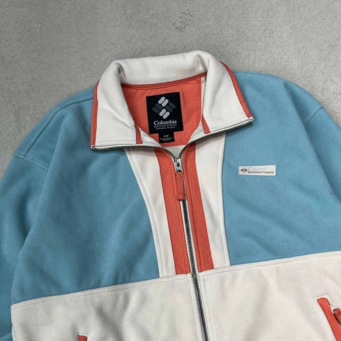 컬럼비아 배색 플리스집업 s09888 상품이미지4