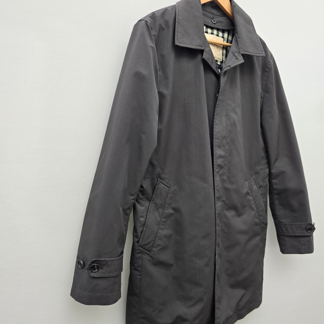 HAZZYS 브라운 남성 코트 상품이미지2