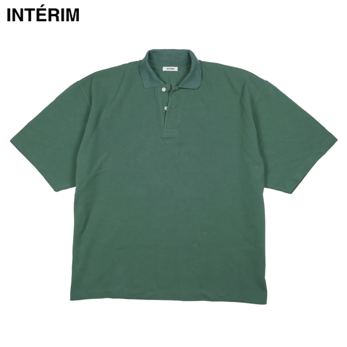 인테림 하이퍼 빅 피케 카라 티 상품이미지1