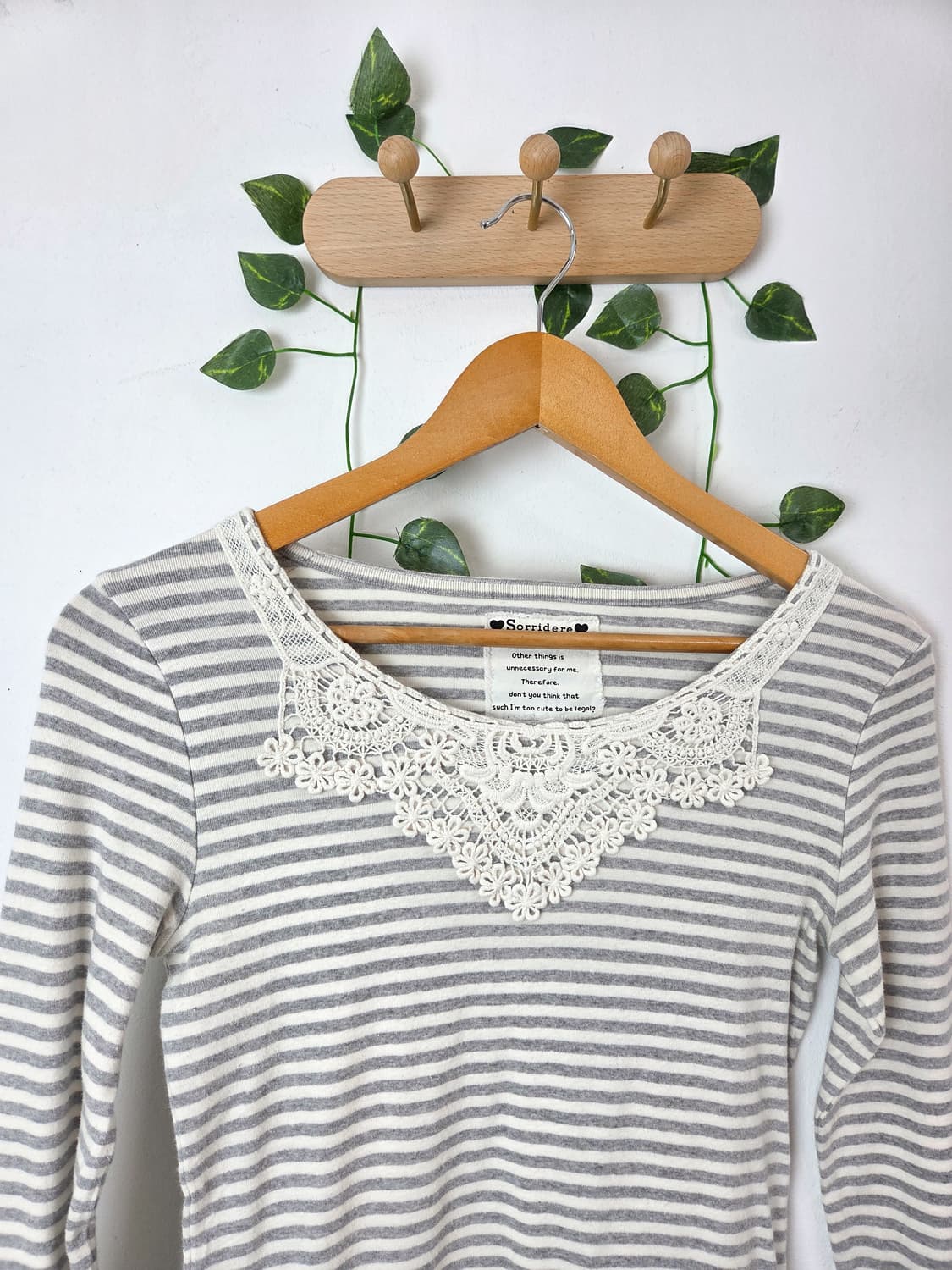 레이스 포인트 슬리브 상품이미지2