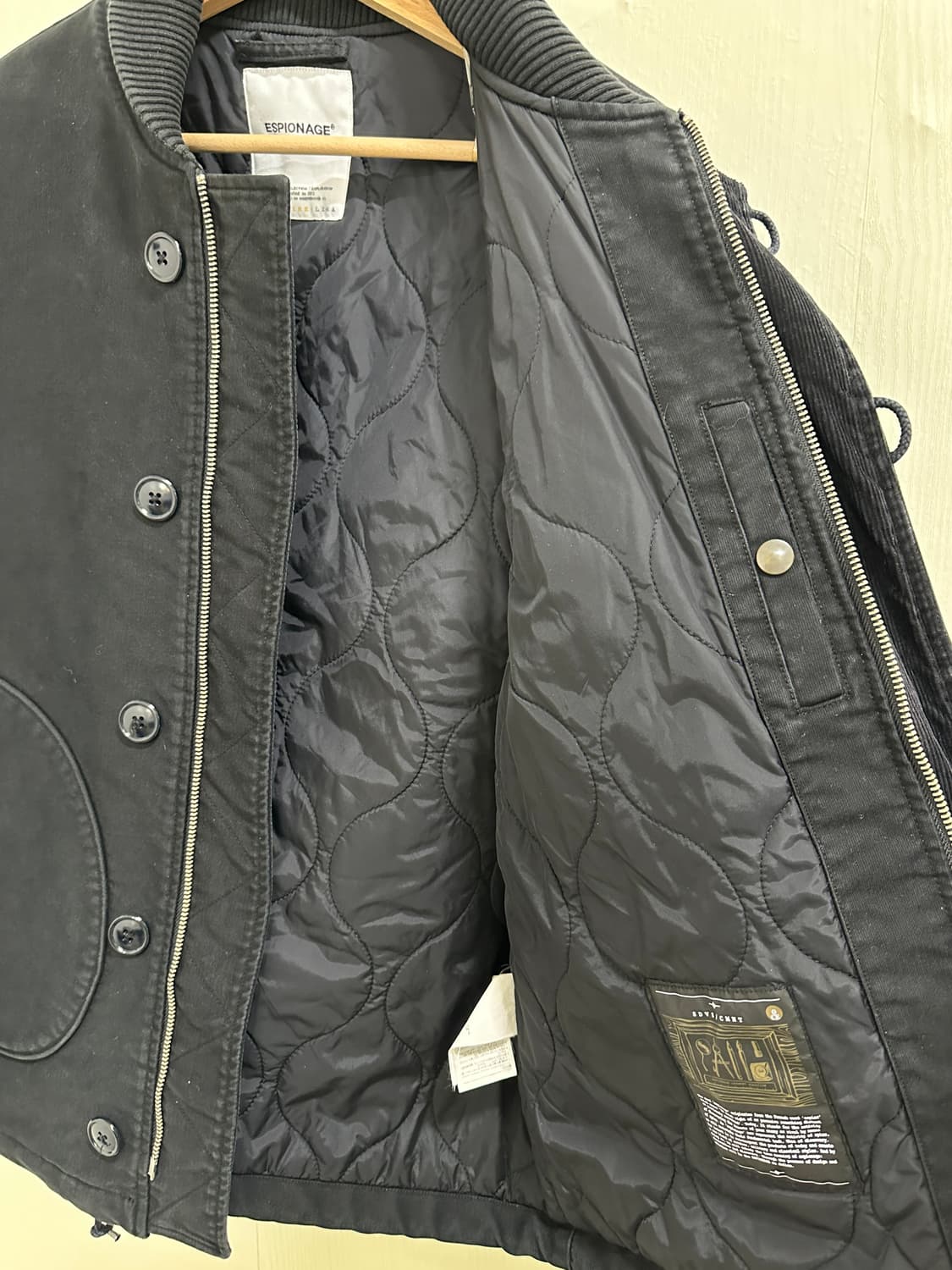 에스피오나지 블랙 덱 자켓 L 상품이미지8