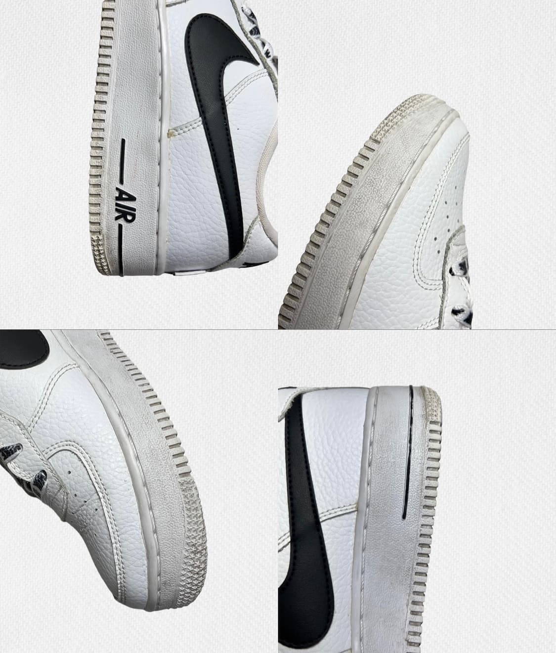 240 GS 나이키 에어포스1 로우 LV8 화이트 블랙 상품이미지2