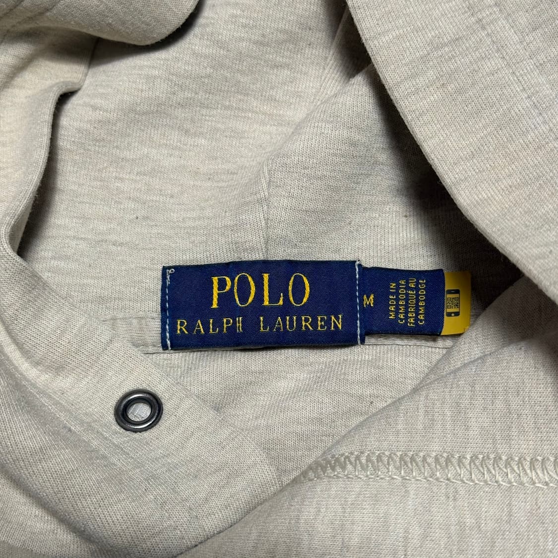 M 폴로랄프로렌 오트밀 후드티 상품이미지4