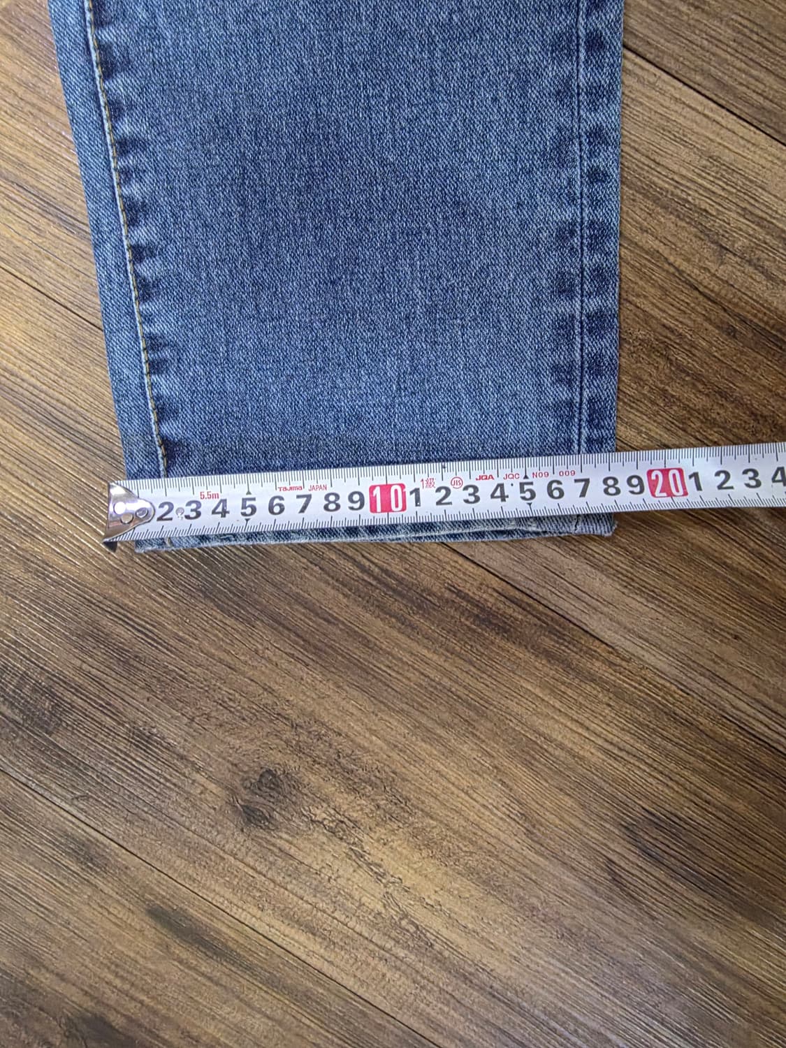 공백 패치 청바지 상품이미지6