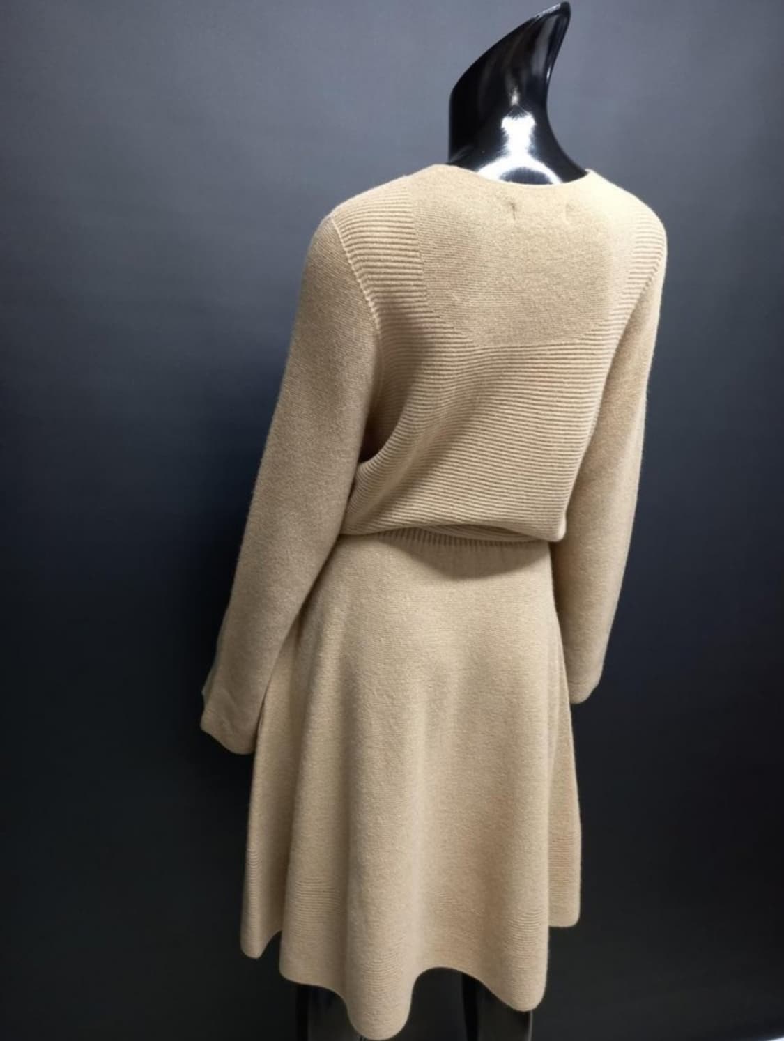 SJSJ 춘추 홀가먼트 울 롱 원피스 F 상품이미지5