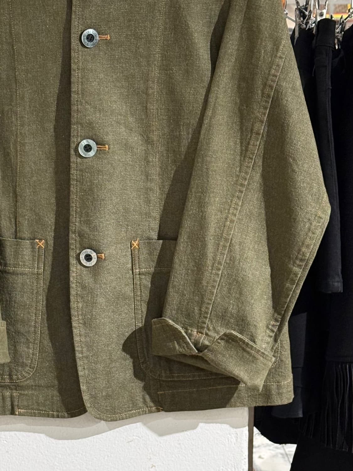 하이 스포팅 기어 올리브 코튼 워크 자켓 상품이미지5