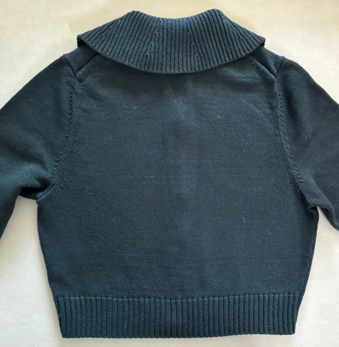 코스 다크그린 니트 가디건 상품이미지2