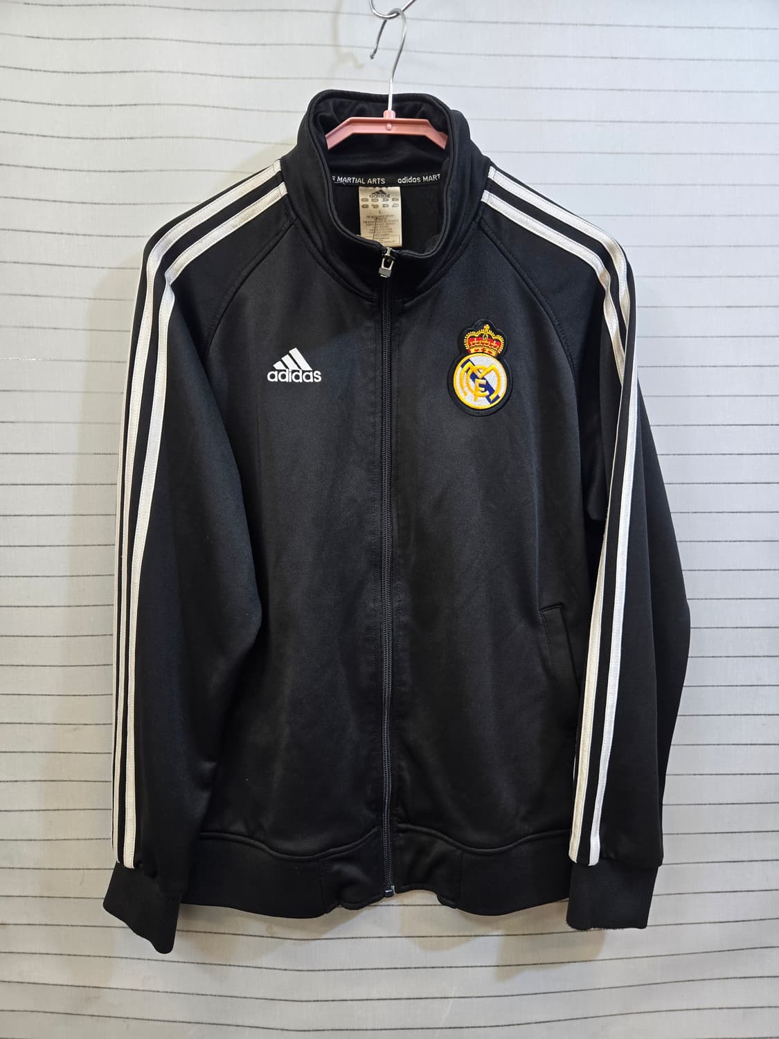 아디다스 레알마드리드 블랙 트랙탑저지100 상품이미지2