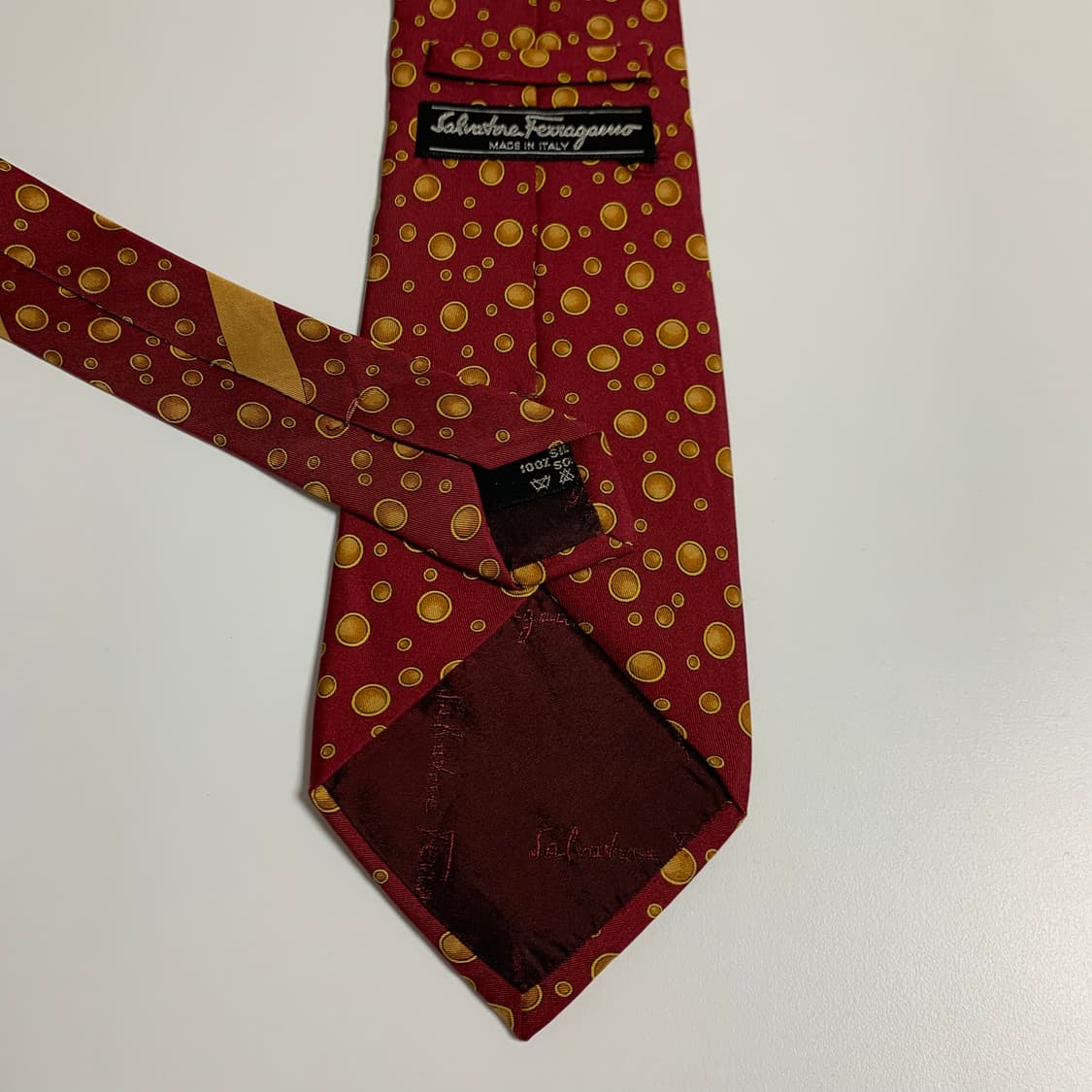 살바토레 페레가모 명품넥타이 100실크 최상급 9cm 상품이미지6