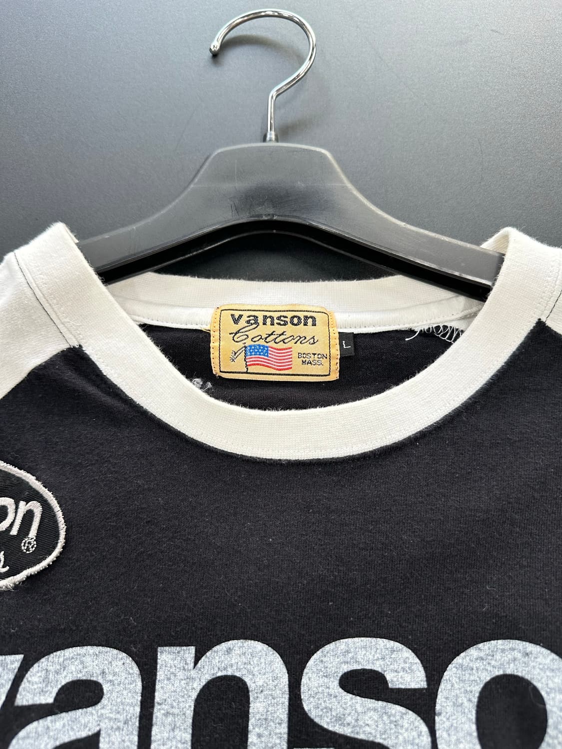 벤슨 스타 951브로드웨이 레터링 래글런 반팔티 상품이미지8