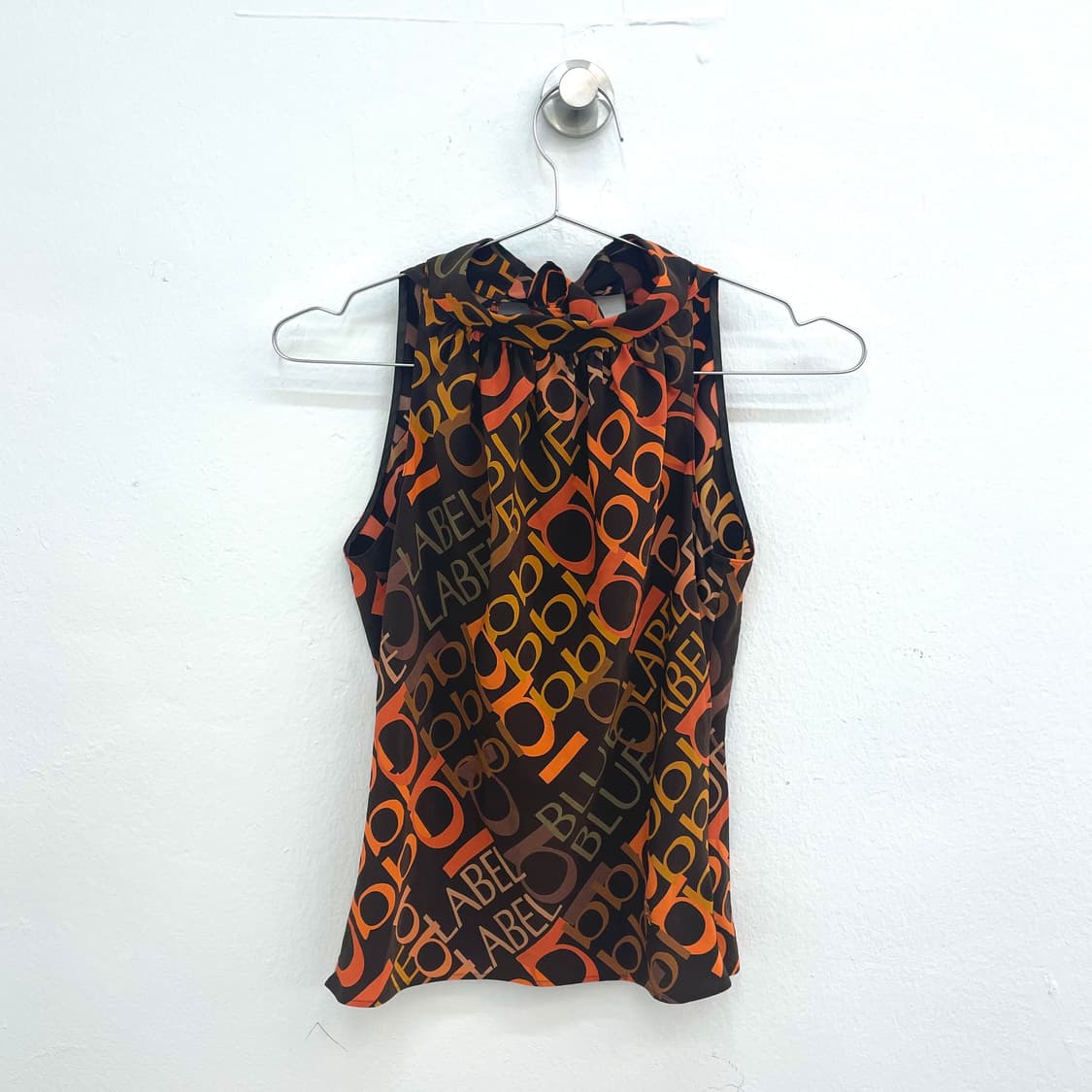 Burberry logo print halter top 상품이미지1