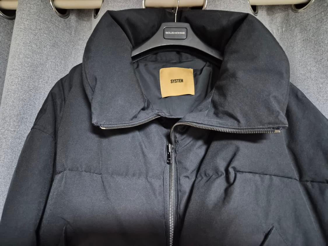 시스템옴므 파리컬렉션 크롭 패딩 팝니다 우영미 솔리드옴므 타임옴므 상품이미지3