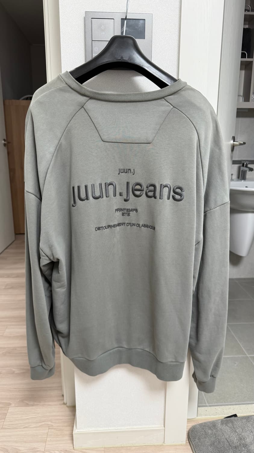 [M] 준지 자수 맨투맨 상품이미지3