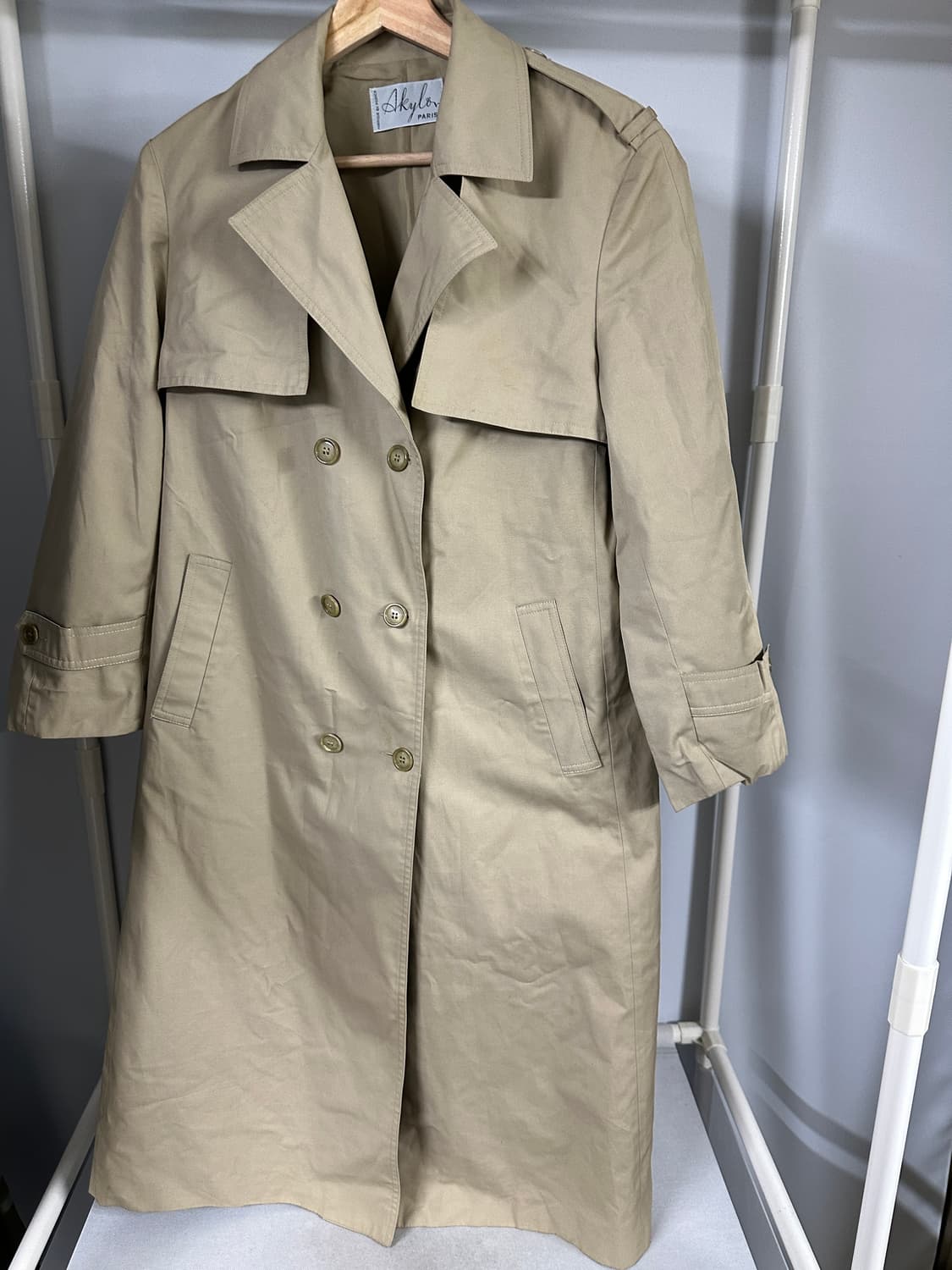 빈티지 Akylon 트렌치 코트 상품이미지1