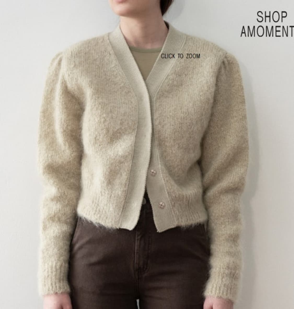 아모멘토 그랜마 가디건 판매 (상태 좋음) 상품이미지2