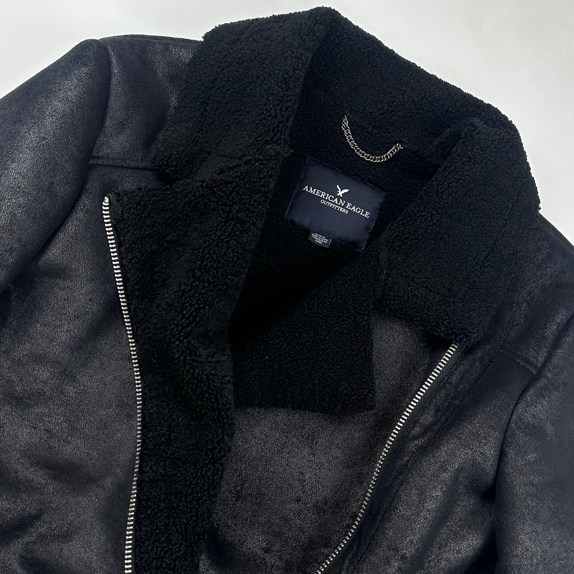 아메리칸이글 블랙 무스탕 상품이미지6