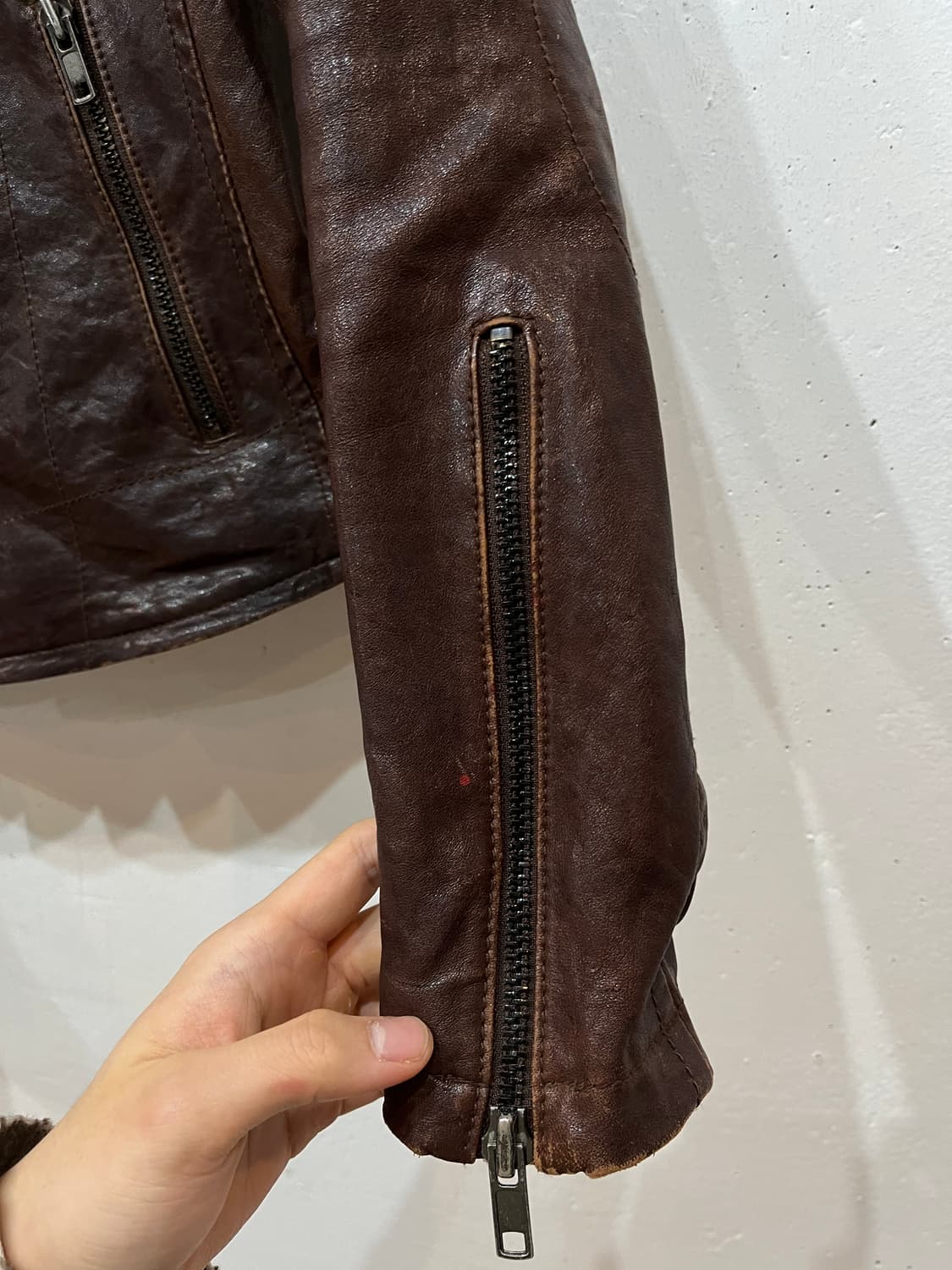 시스템 웨스턴 스터드 양가죽 자켓 우먼즈  상품이미지3