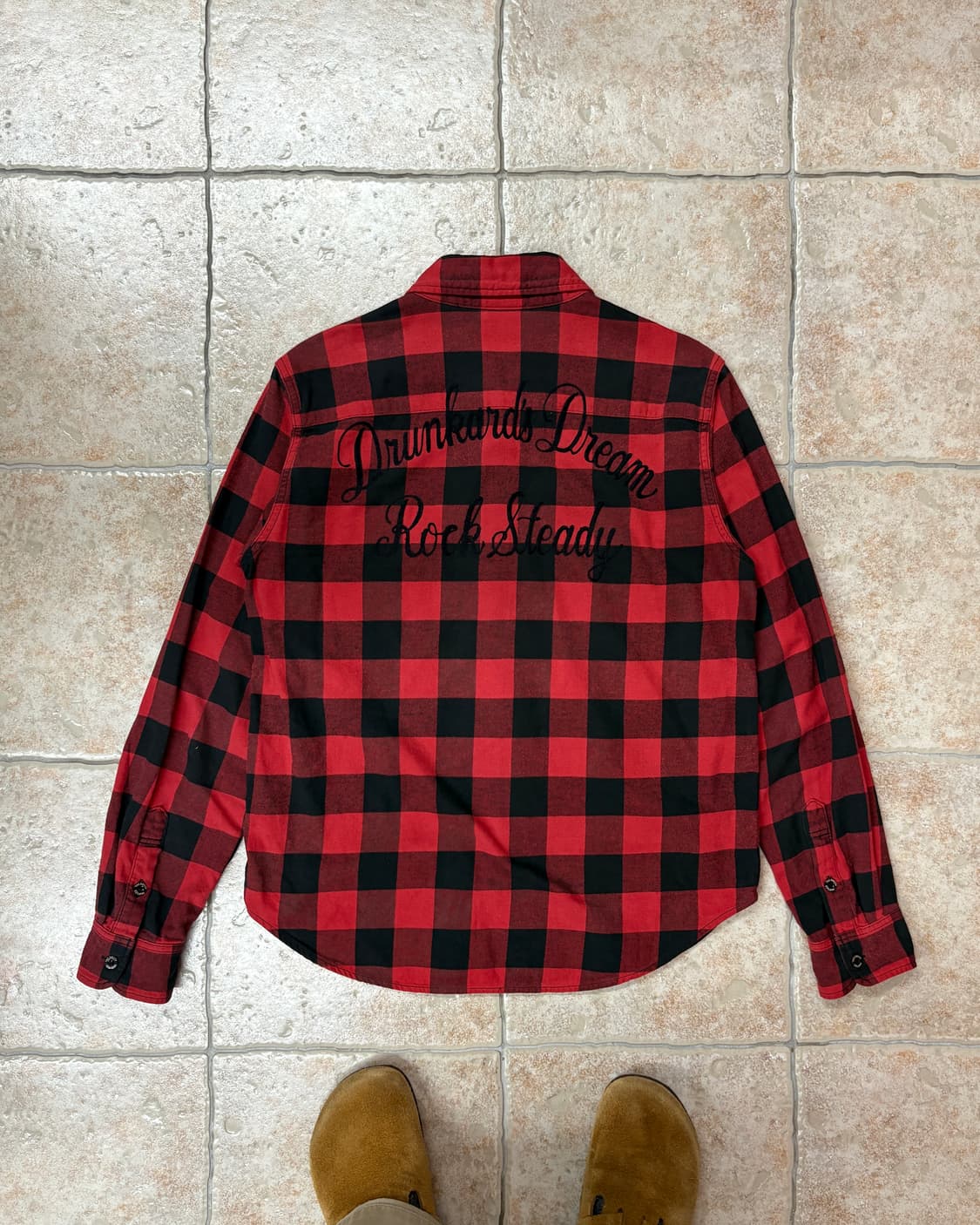 Wacko Maria flannel shirt “Rock Steady” 상품이미지4