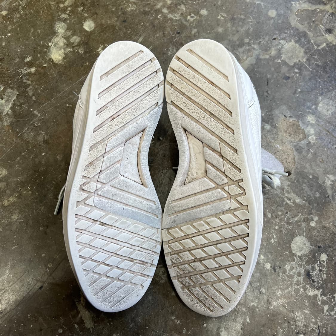 US10) 클락스 화이트 레더 스니커즈 운동화 신발 상품이미지5