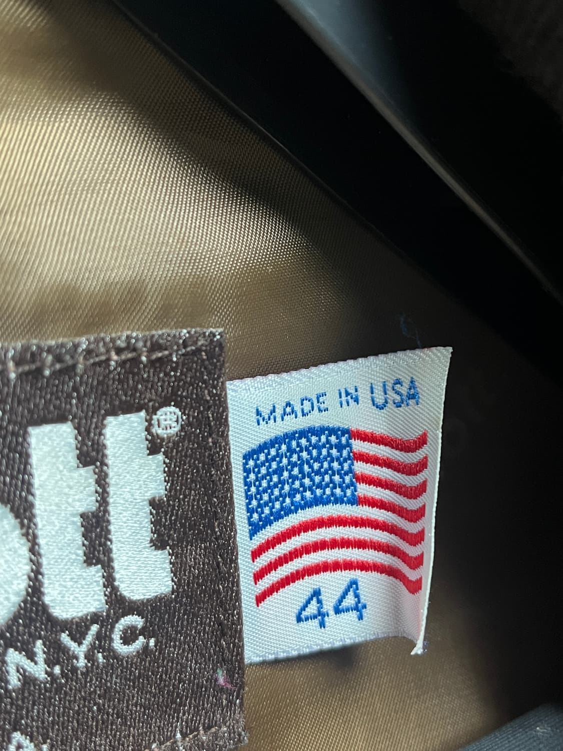 [44] 80s schott 스웨이드 블루종 상품이미지4