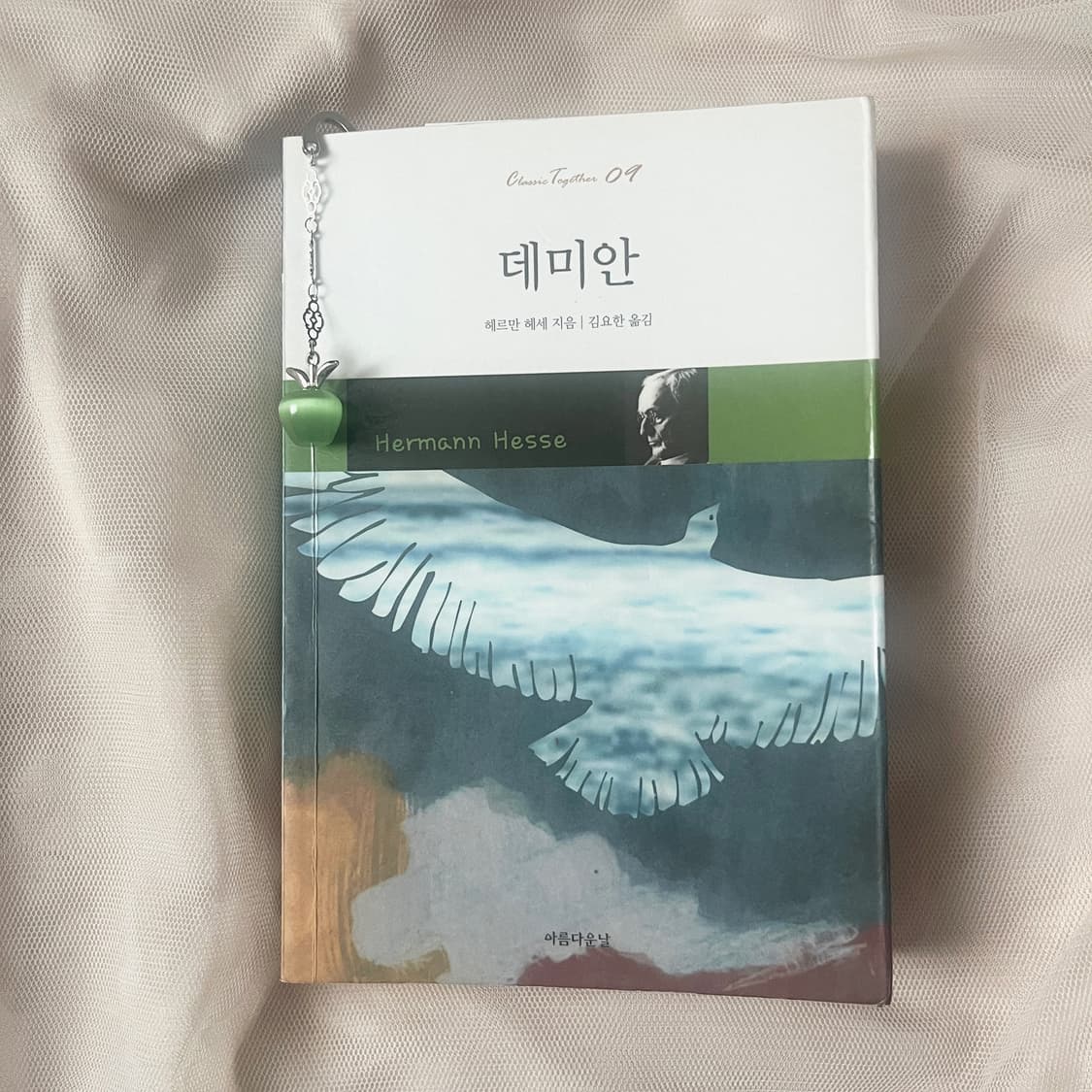 Green Apple Bookmark/Keyring (handmade) 상품이미지9