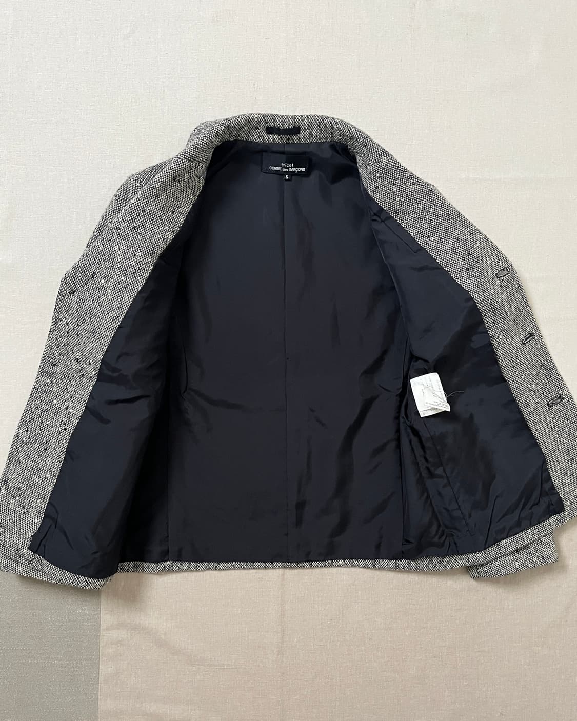 꼼데가르송 트위드 블레이져 comme des garcons 테일러드자켓 상품이미지3