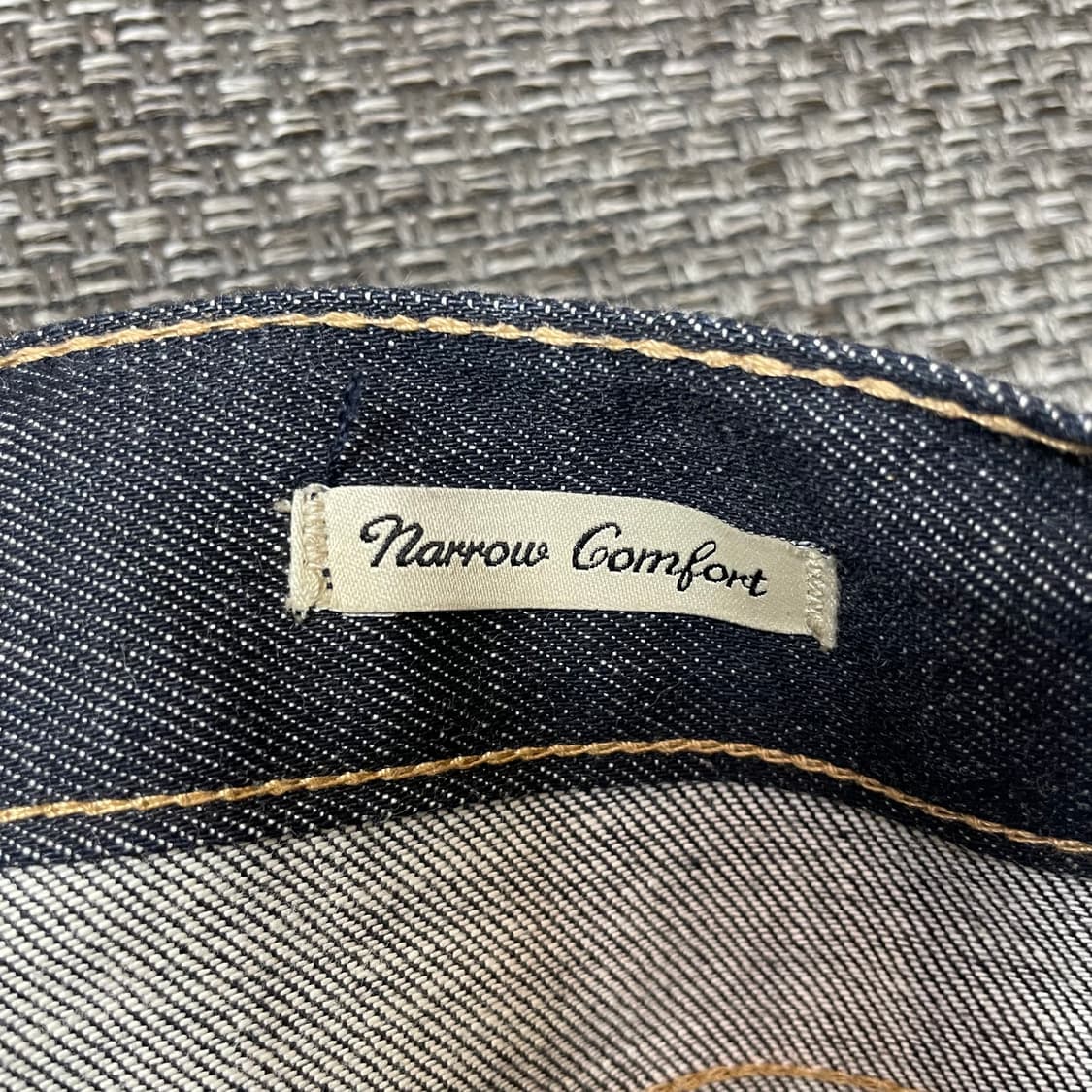 (34) 에비수 NO.5 생지 데님 팬츠 상품이미지7