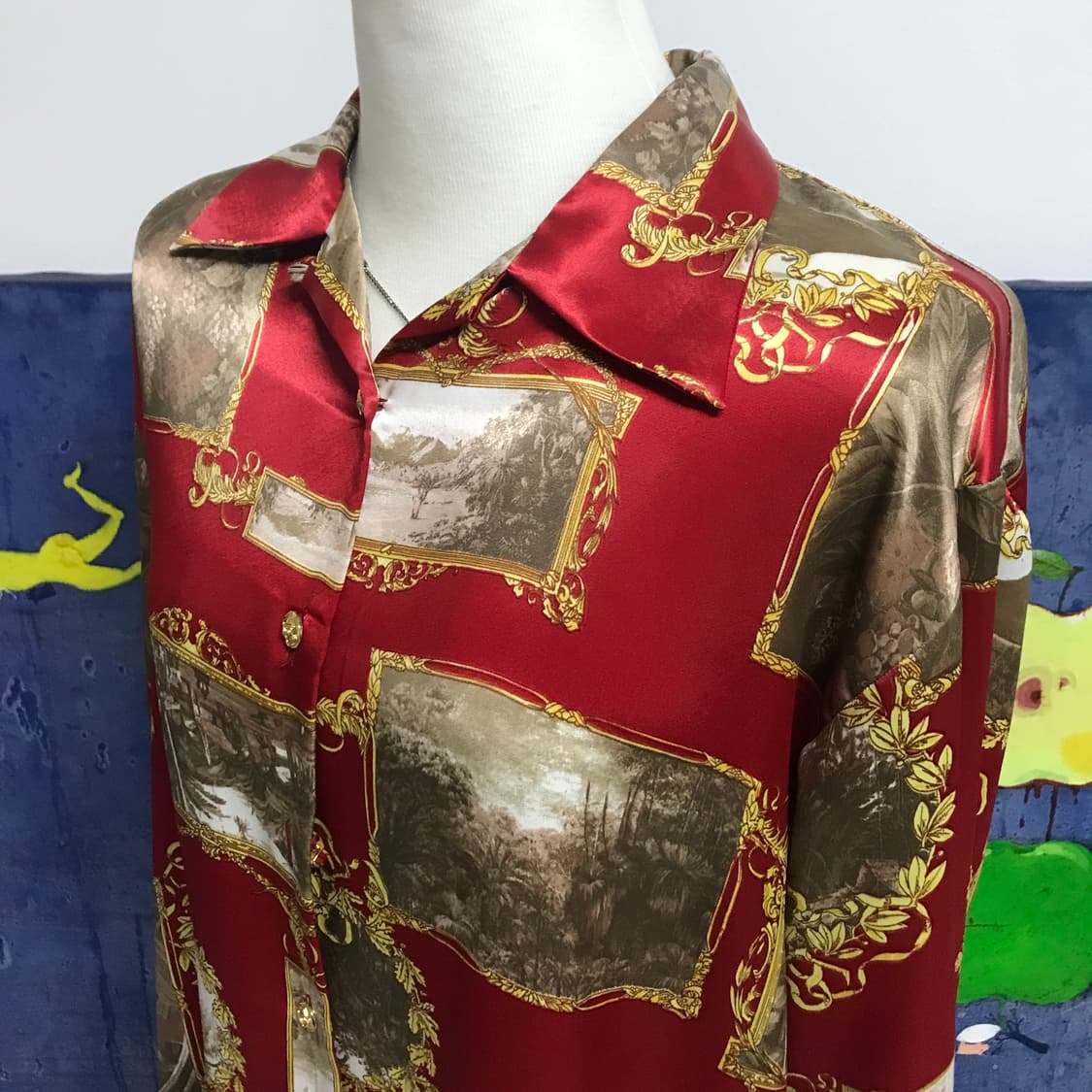 B8) Japan vintage blouse 상품이미지5