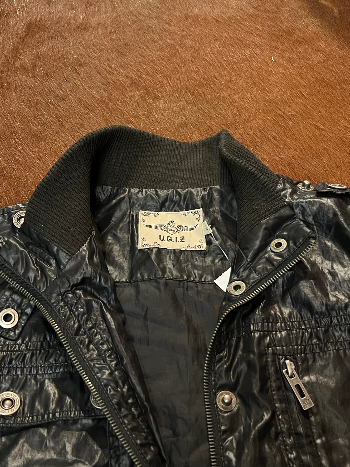 빈티지 나일론 스냅 자켓 상품이미지6