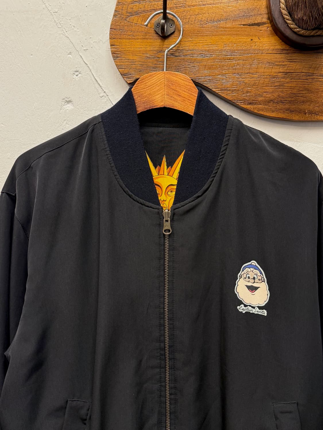 80s Captain Santa Reversible Bomber Jack 상품이미지1