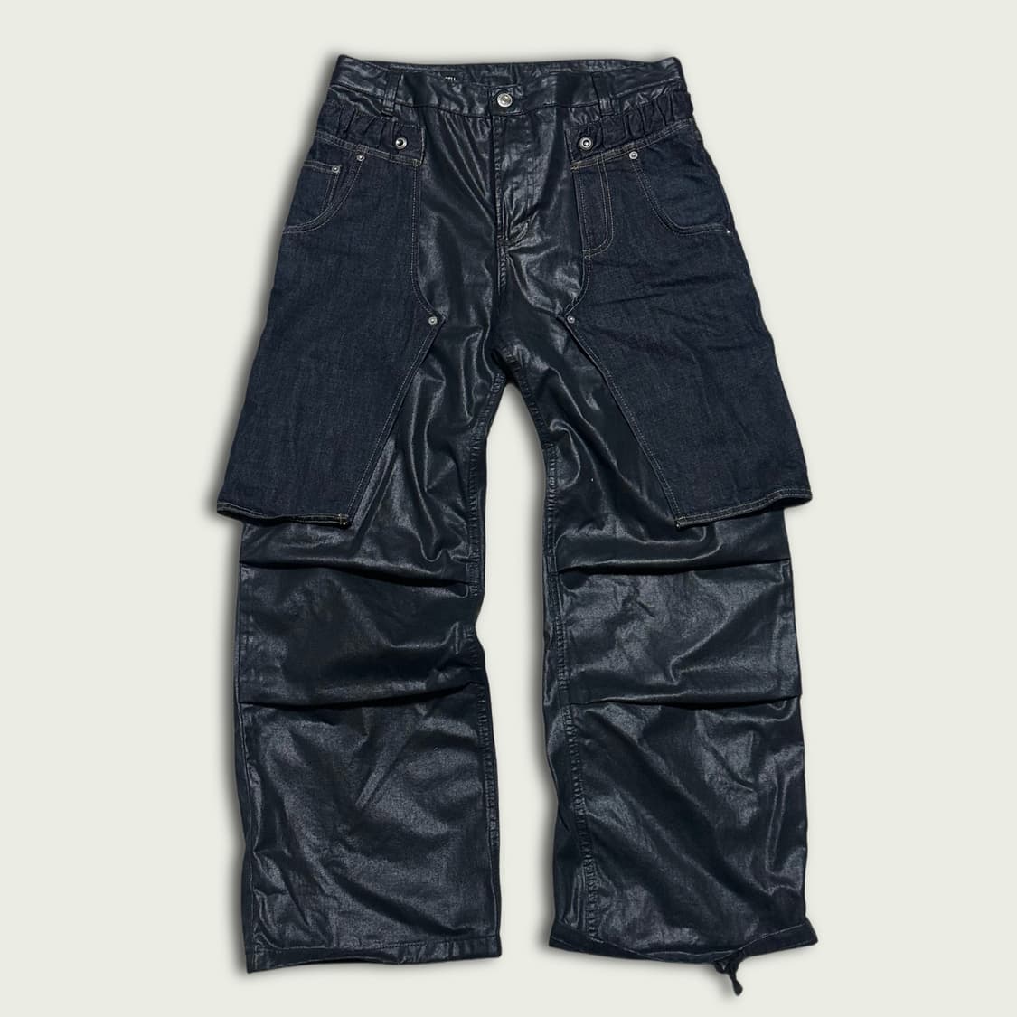 자라x앤더슨벨 컴바인드 레이어드 진 상품이미지3