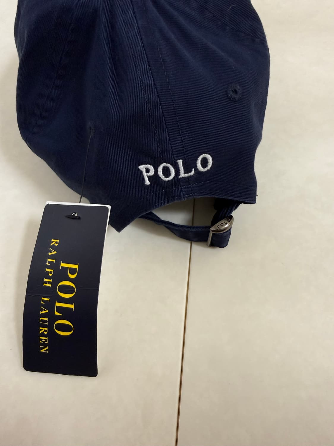 폴로 랄프로렌 볼캡모자 (네이비)(새상품) 상품이미지2