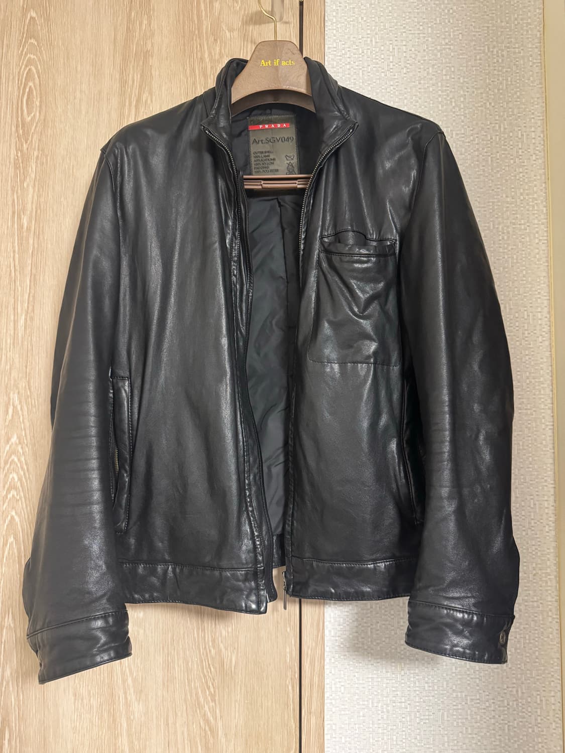 Prada 프라다 스포츠 가죽자켓 상품이미지1